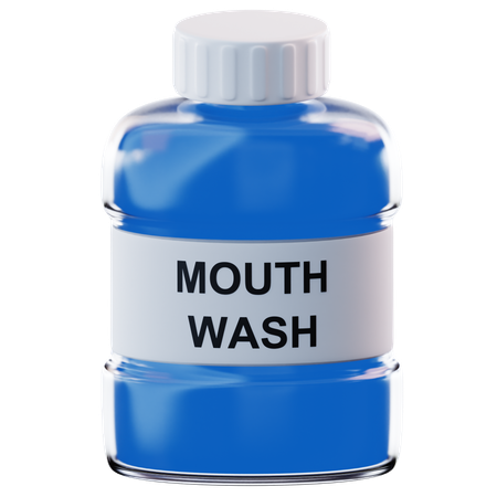 Mouthwash  3D Icon