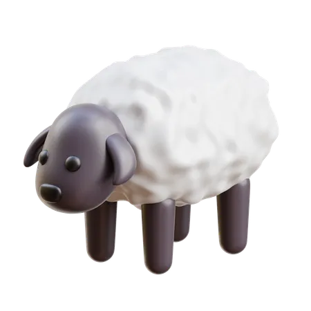 Mouton  3D Icon