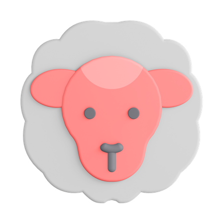 Mouton  3D Illustration