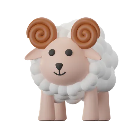 Mouton  3D Icon