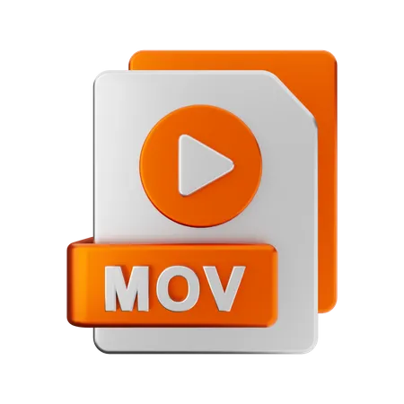Mov-Datei  3D Illustration