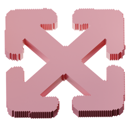 Move Arrow  3D Icon