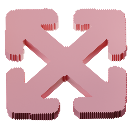 Move Arrow  3D Icon