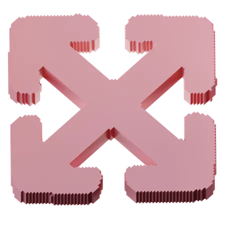 Move Arrow  3D Icon