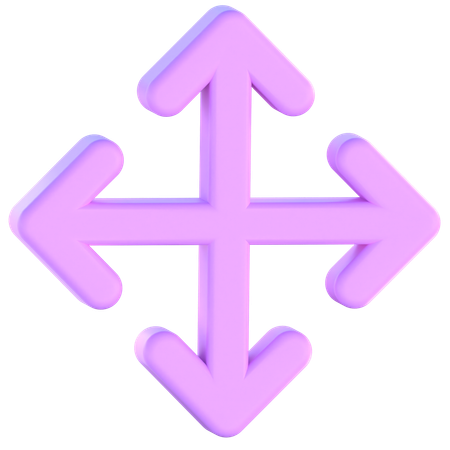 Move Arrow  3D Icon