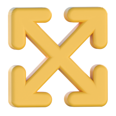 Move Arrow  3D Icon