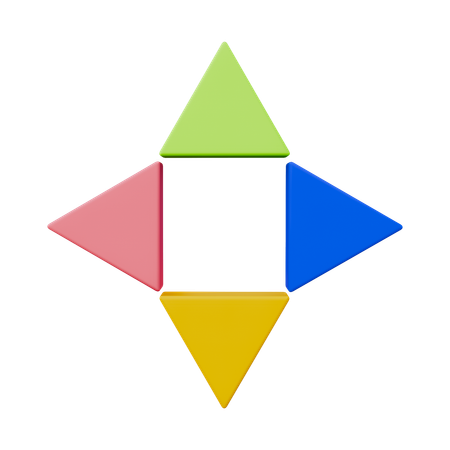 Move Arrow  3D Icon