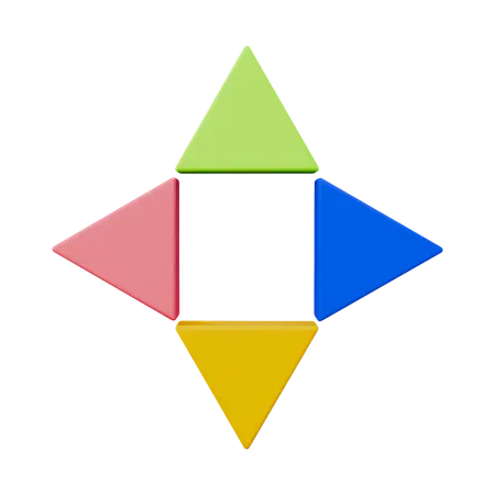 Move Arrow  3D Icon