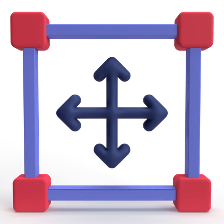 Move Selector  3D Icon