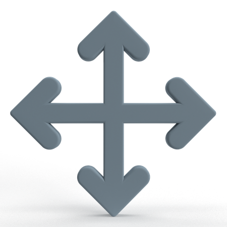 Move selector  3D Icon