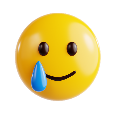 Moved Emoji  3D Icon
