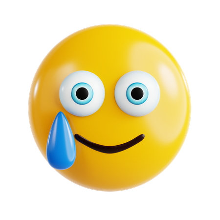 Moved Emoji  3D Icon