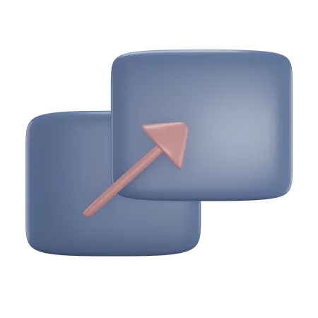 Mover objeto  3D Icon