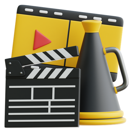 映画  3D Icon