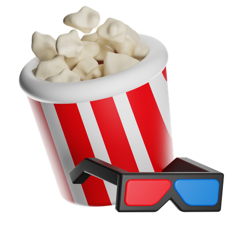 Movie  3D Icon