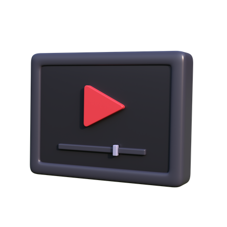 Movie  3D Icon