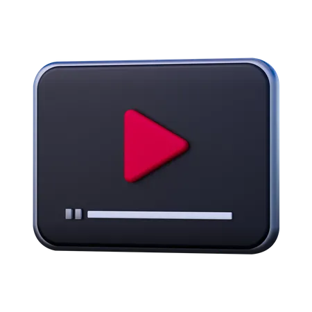 Movie  3D Icon