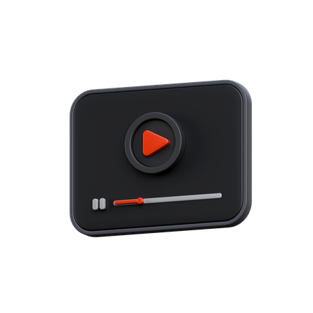 Movie  3D Icon