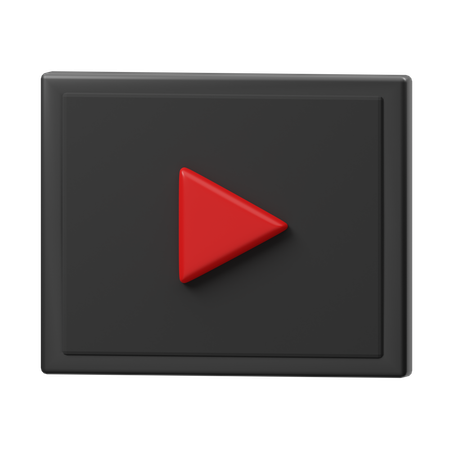 Movie  3D Icon