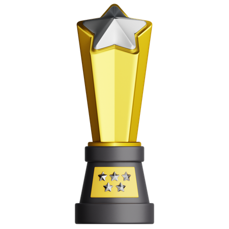 Movie Award  3D Icon