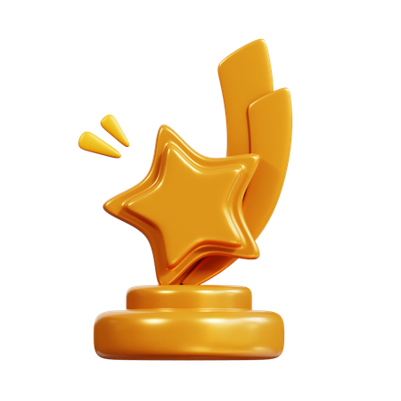 Movie Award  3D Icon