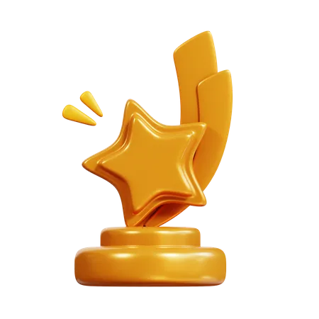 Movie Award  3D Icon