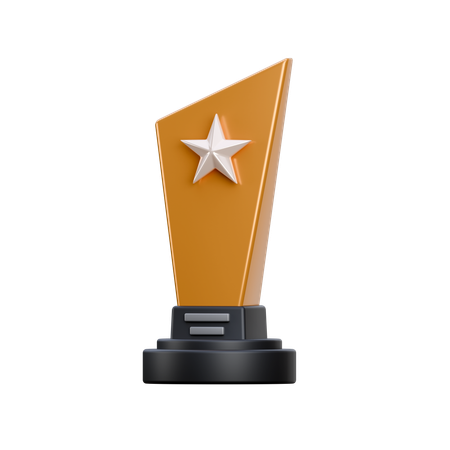 Movie Award  3D Icon