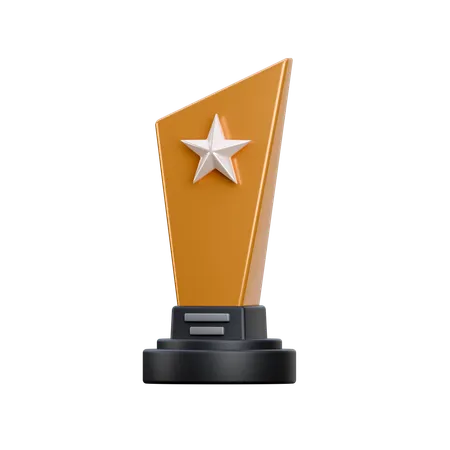 Movie Award  3D Icon