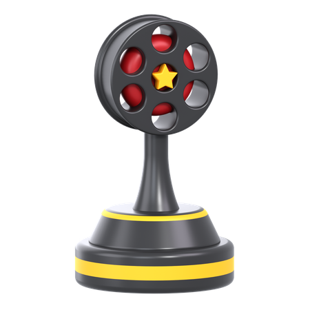 Movie Award  3D Icon