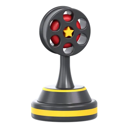 Movie Award  3D Icon