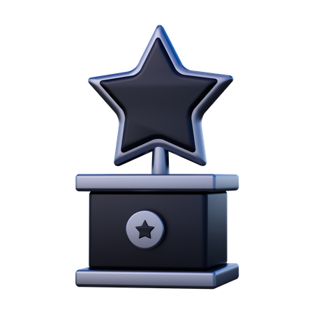 Movie Award  3D Icon