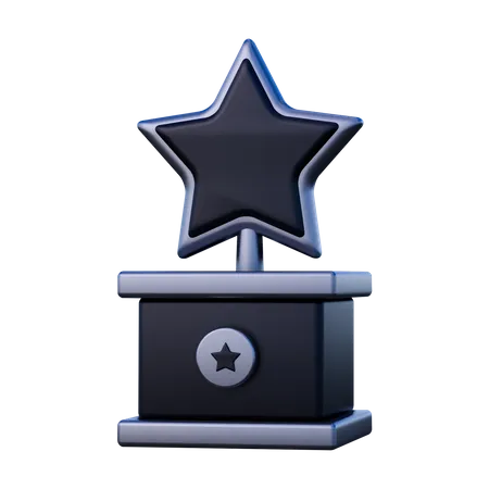 Movie Award  3D Icon