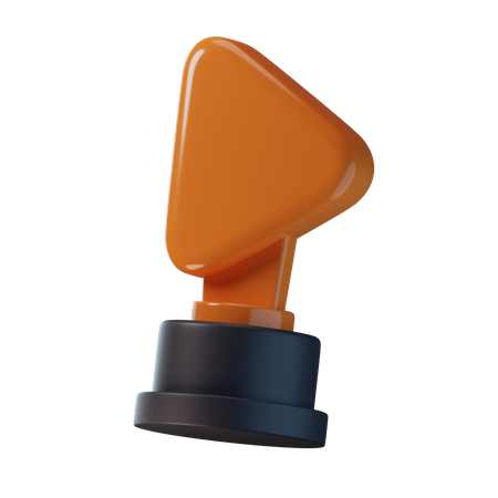 Movie Award  3D Icon