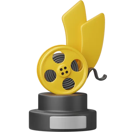 Movie Award  3D Icon