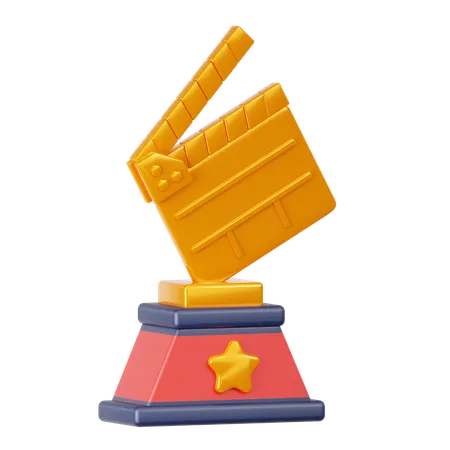 Movie Award  3D Icon