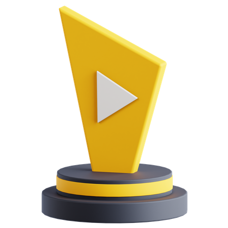 Movie award  3D Icon