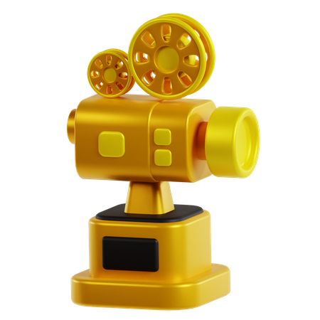 Movie Award  3D Icon