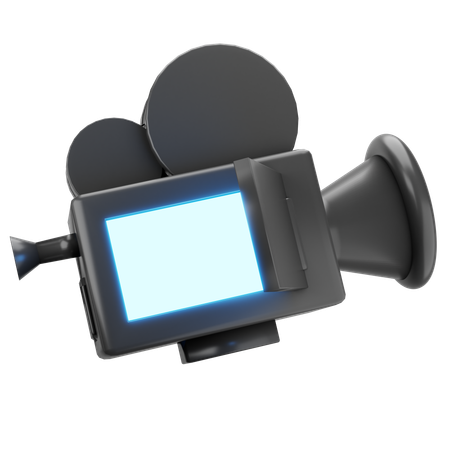 Movie Camera  3D Icon