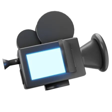 Movie Camera  3D Icon