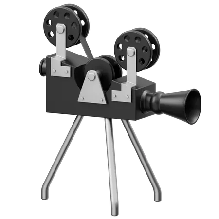 Movie Camera  3D Icon