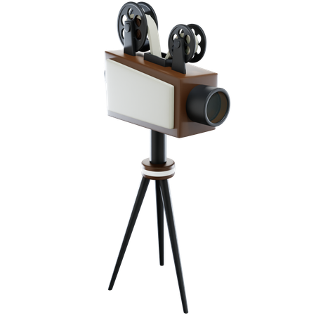 Movie Camera  3D Icon