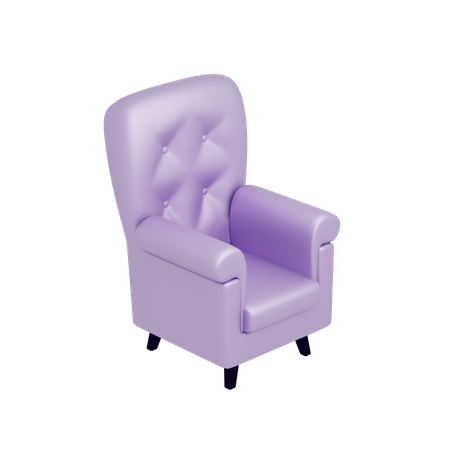 Movie Chair  3D Icon
