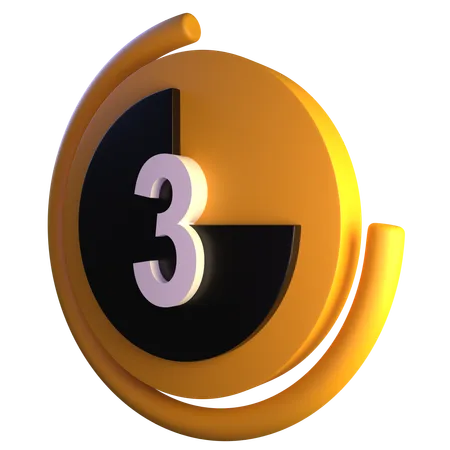 Movie Countdown  3D Icon