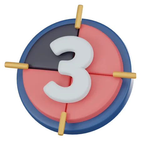 Movie Countdown  3D Icon