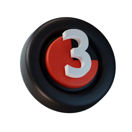 Movie Countdown  3D Icon