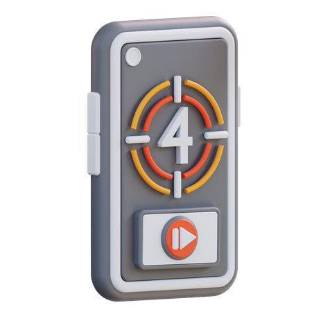 Movie Countdown  3D Icon