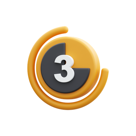 Movie Countdown 3D Icon
