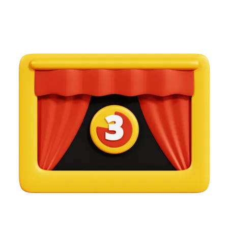 Movie Cinema 3 D Icon Pack 3D Icon
