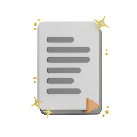 Movie File  3D Icon