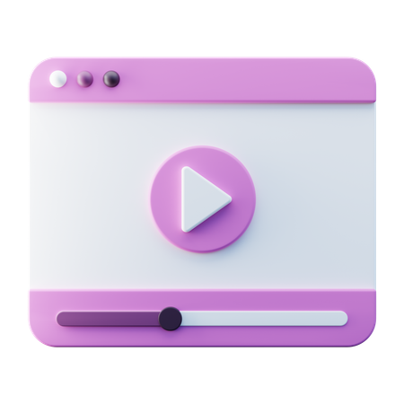 Movie Player  3D Icon